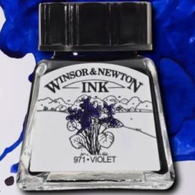 Winsor Newton 688 Violet Çini Çizim Mürekkebi