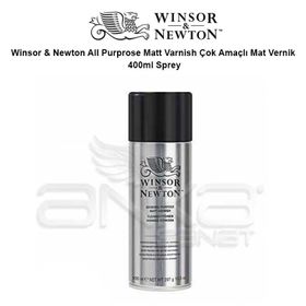 Winsor & Newton All Purprose Matt Çok Amaçlı Mat 400 ml Sprey Vernik