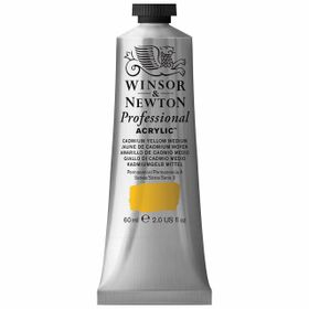 Winsor Newton Cadmium Yellow Medium 116 S.3 60 ml Akrilik Boya