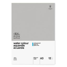 Winsor & Newton : Classic : Sulu Boya Bloknot : Soğuk Baskı : 300 Gr : A3