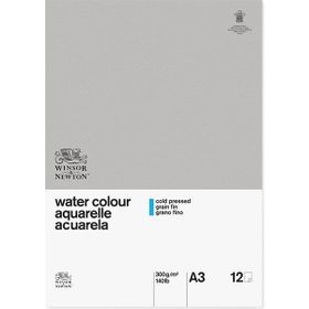 Winsor & Newton : Classic : Sulu Boya Bloknot : Soğuk Baskı : 300 Gr : A3