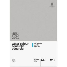 Winsor & Newton : Classic : Sulu Boya Bloknot : Soğuk Baskı : 300 Gr : A4