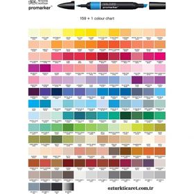 Winsor Newton Cool Grey 5 157 CG5 Promarker Çift Uçlu Kalem