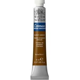Winsor Newton Cotman Burnt Umber 8 ml Sulu Boya