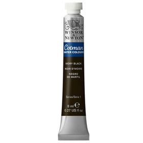 Winsor & Newton Cotman Ivory Black 8 ml Sulu Boya