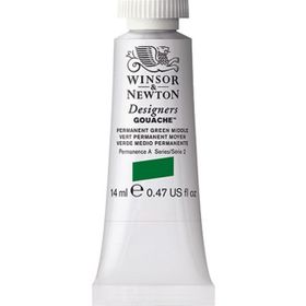 Winsor Newton Designers 14 ml Perm.Green Mid.484 S.2 Guaj Boya