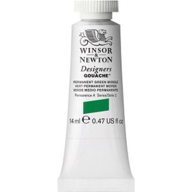Winsor Newton Designers 14 ml Perm.Green Mid.484 S.2 Guaj Boya