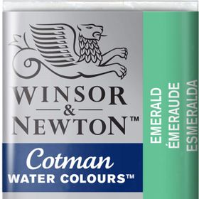 Winsor Newton Emerald 235 Yarım Tablet Sulu Boya