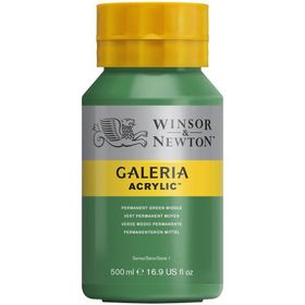 Winsor & Newton Galeria 484 500 ml Permanent Green Middle Akrilik Boya