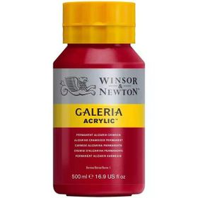 Winsor & Newton Galeria 500 ml Permanent Alizarin Crimson Akrilik Boya