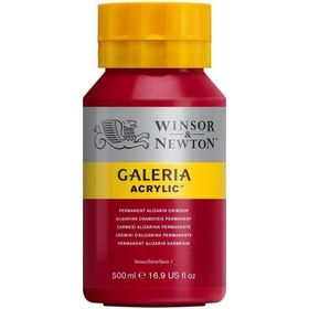 Winsor & Newton Galeria 500 ml Permanent Alizarin Crimson Akrilik Boya