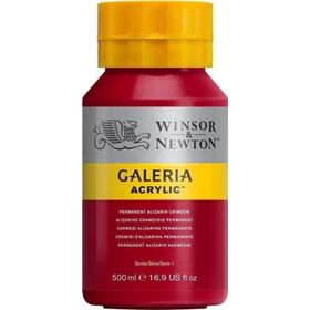 Winsor & Newton Galeria 500 ml Permanent Alizarin Crimson Akrilik Boya