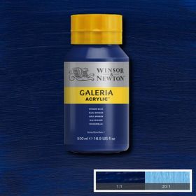 Winsor & Newton Galeria 500 ml Winsor Blue Akrilik Boya