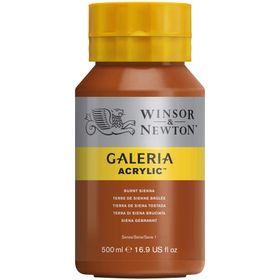 Winsor & Newton Galeria 60 500 ml Burnt Sienna Akrilik Boya