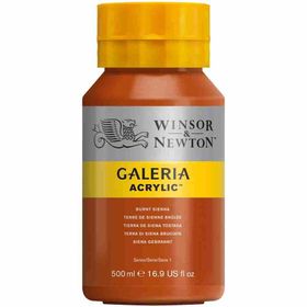 Winsor Newton Galeria Burnt Sienna 074 500ml Akrilik Boya