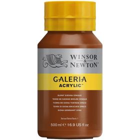 Winsor Newton Galeria Burnt Sienna Opaque 500ml Akrilik Boya