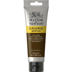 Winsor Newton Galeria Burnt Umber 076 120ml Akrilik Boya