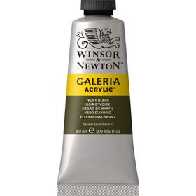 Winsor Newton Galeria ivory Black 331 60ml Akrilik Boya
