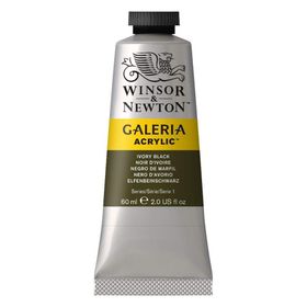Winsor Newton Galeria ivory Black 331 60ml Akrilik Boya