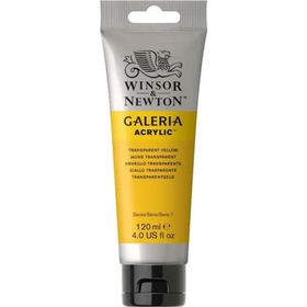Winsor Newton Galeria Transparent Yellow 653 120ml Akrilik Boya