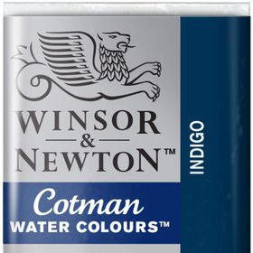 Winsor Newton Indigo 322 Yarım Tablet Sulu Boya