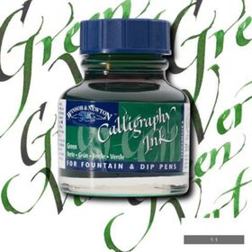 Winsor & Newton N:289 Green Kaligrafi Mürekkebi