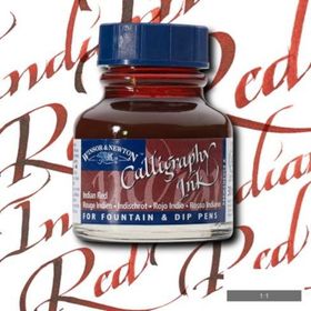 Winsor & Newton N:317 Indian Red Kaligrafi Mürekkebi