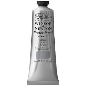 Winsor Newton N:617 Silver 3 60 ml Akrilik Boya