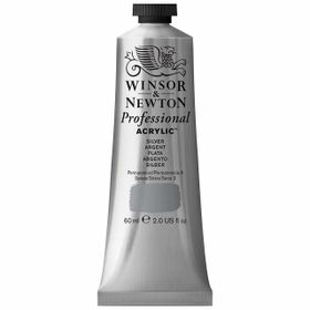 Winsor Newton N:617 Silver 3 60 ml Akrilik Boya