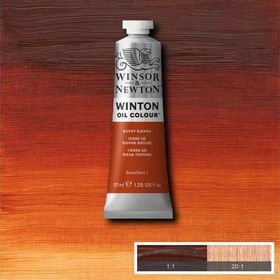 Winsor Newton No:2 Burnt Sienna 37 ml Yağlı Boya