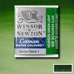 Winsor & Newton No:314 Hookers Green Light Tablet Sulu Boya