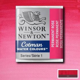 Winsor Newton No:502 Permanent Rose Tablet Sulu Boya