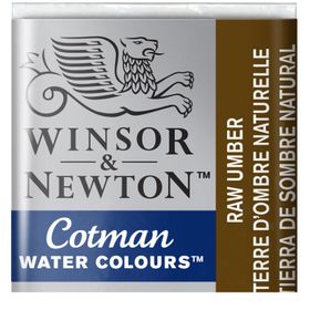 Winsor Newton No:554 Raw Umber Tablet Sulu Boya
