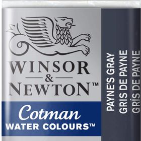 Winsor Newton Payne’s Gray 465 Yarım Tablet Sulu Boya