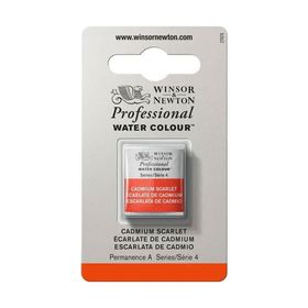 Winsor Newton Professional Yarim Tablet C.Scarlet 106 S.4 Sulu Boya