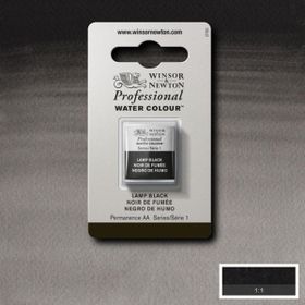 Winsor Newton Professional Yarim Tablet Lp.Black 337 S.1 Sulu Boya