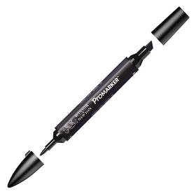 Winsor & Newton Promarker Black XB30 Çift Taraflı Grafik Marker Kalem