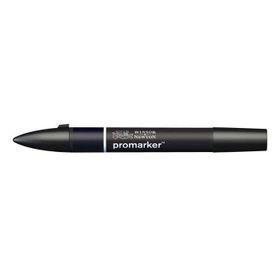 Winsor & Newton Promarker Blue Black XBB Çift Taraflı Grafik Marker Kalem
