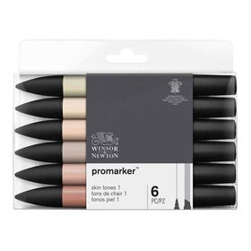 Winsor Newton Promarker Ten Renkleri 1 6 Renk Grafik Kalemi