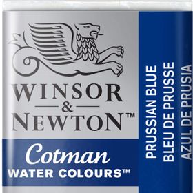 Winsor Newton Prussian Blue 538 Yarım Tablet Sulu Boya