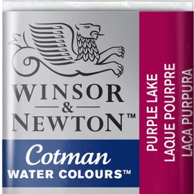 Winsor Newton Purple Lake 544 Yarım Tablet Sulu Boya