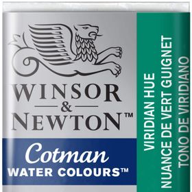 Winsor Newton Viridian Hue 696 Yarım Tablet Sulu Boya