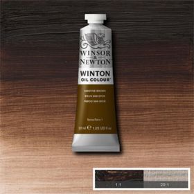Winsor Newton Winton Yağlı Boya 37 ml Vandyke Brown 676 41 Yağlı Boya