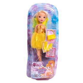 Winx 1641803 Fashion Chic Stella Oyuncak Bebek