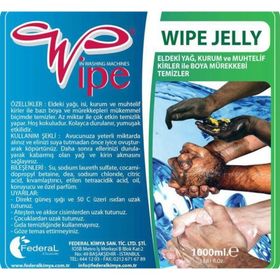 Wipe 500 gr Sıkma Partiküllü El Temizleme Kremi Jelly