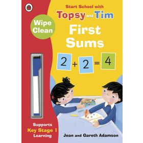 Wipe Clean First Sums Start School With Topsy And Tim-Ladybird Publishing