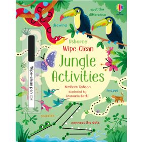 Wipe Clean Jungle Activities-Usborne Publishing