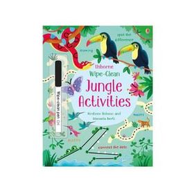 Wipe Clean Jungle Activities-Usborne Publishing