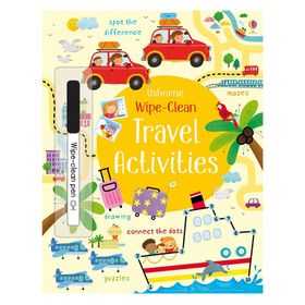 Wipe Clean Travel Activities-Usborne Publishing