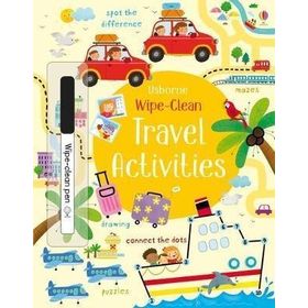 Wipe Clean Travel Activities-Usborne Publishing